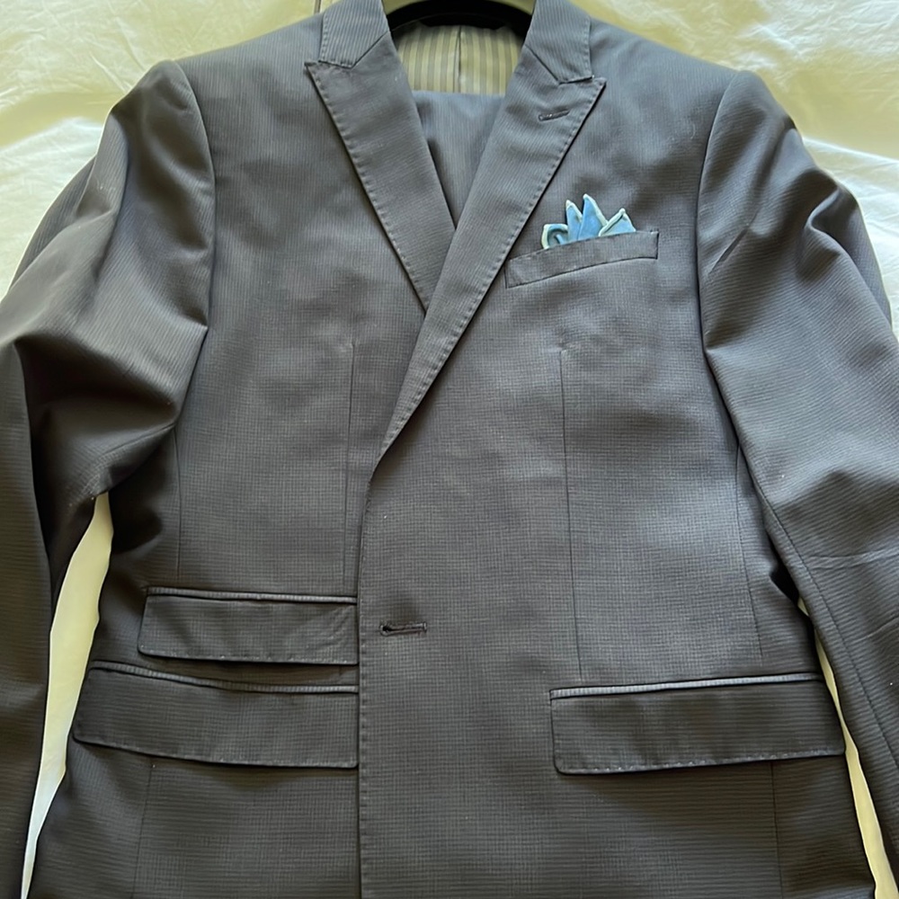 Banana republic wool suit